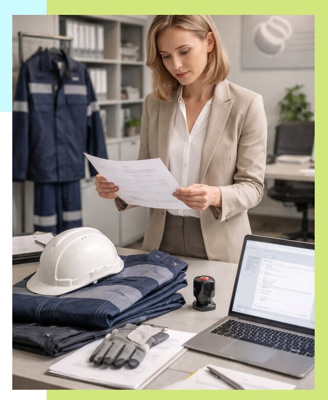 Сертификация спецодежды в Новом Уренгое от 7279 р. | Алешин-Нвг