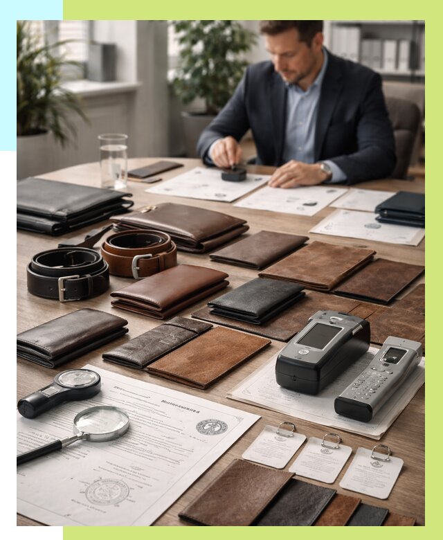 Сертификация кожаных изделий в Новом Уренгое от 12478 р. | Алешин-Нвг