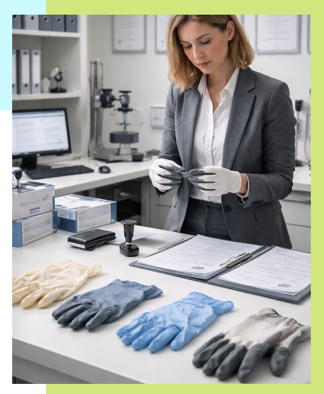 Сертификация перчаток в Новом Уренгое от 8838 р. | Алешин-Нвг