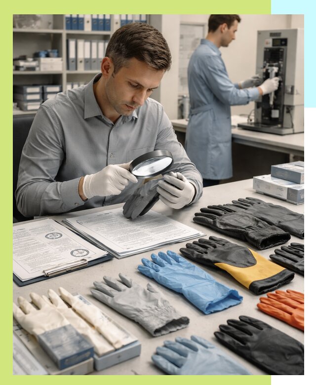 Сертификация перчаток и средств защиты продукции в Новом Уренгое