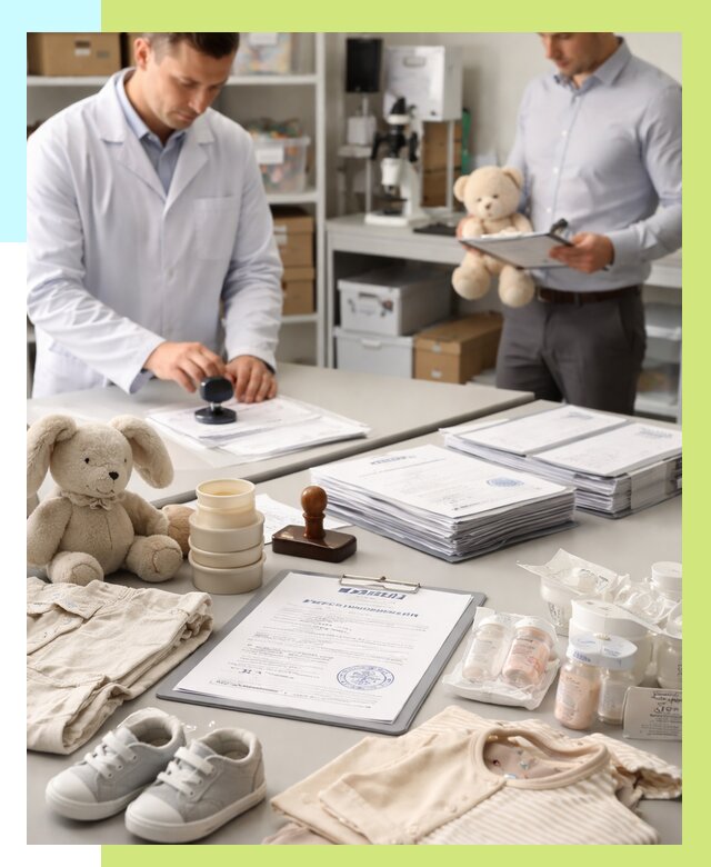 Сертификация детских товаров в Новом Уренгое от 15597 р. | Алешин-Нвг