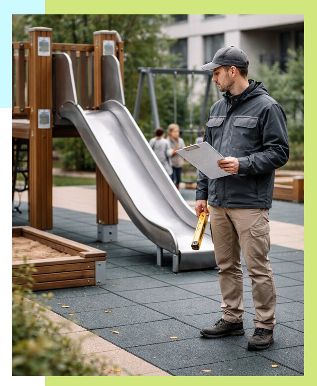 Сертификация детских площадок в Новом Уренгое от 25995 р. | Алешин-Нвг