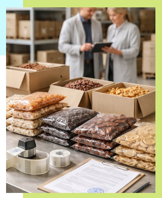 Сертификация сухофруктов в Новом Уренгое от 12478 р. | Алешин-Нвг под ключ