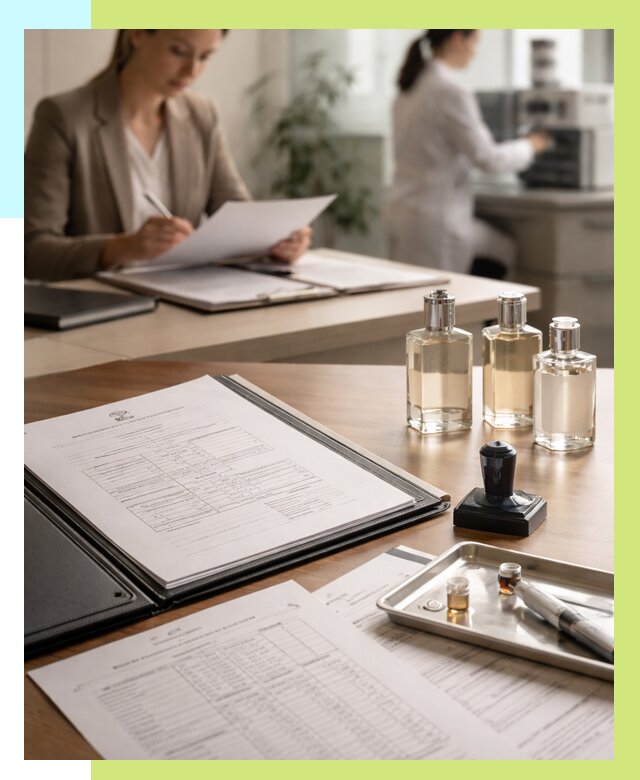 Сертификация парфюмерии в Новом Уренгое от 15597 р. | Алешин-Нвг