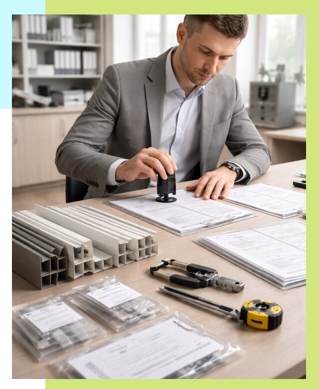 Сертификация ПВХ продукции в Новом Уренгое от 8838 р., Алешин-Нвг