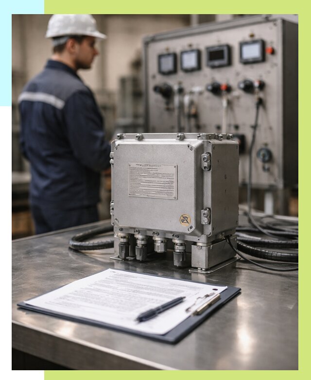 Сертификация взрывозащищенного оборудования в Новом Уренгое от 36393 р. | Алешин-Нвг