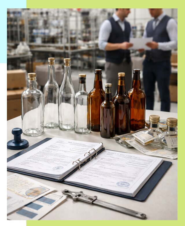 Сертификация стеклянных бутылок в Новом Уренгое от 25995 р. | Алешин-Нвг