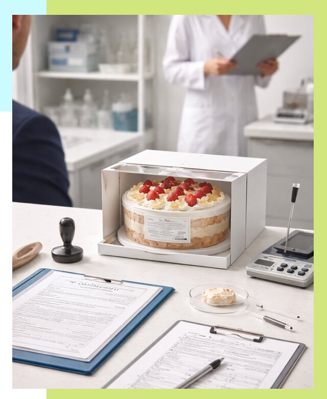 Сертификация тортов в Новом Уренгое от 9358 р. заказать | Алешин-Нвг