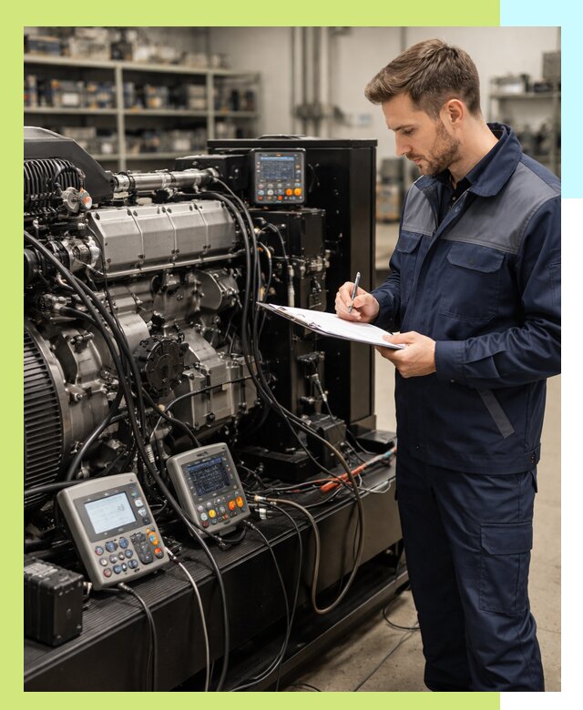 Сертификация дизельных генераторов и их оборудования в Новом Уренгое