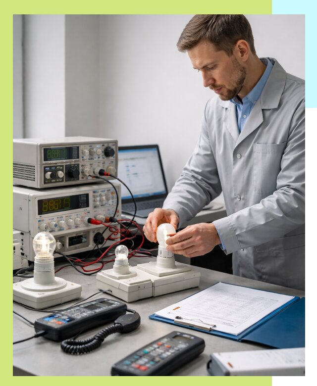 Сертификация ламп и светильников в Новом Уренгое по нормативам