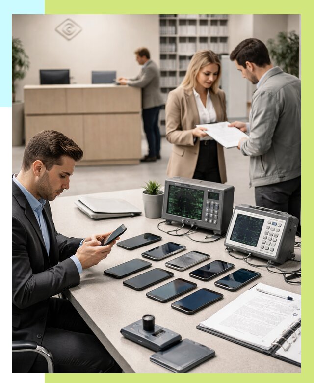 Сертификация телефонов в Новом Уренгое от 25995 р. под ключ | Алешин-Нвг