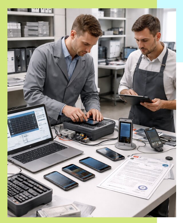 Сертификация мобильных телефонов и смартфонов в Новом Уренгое под ключ