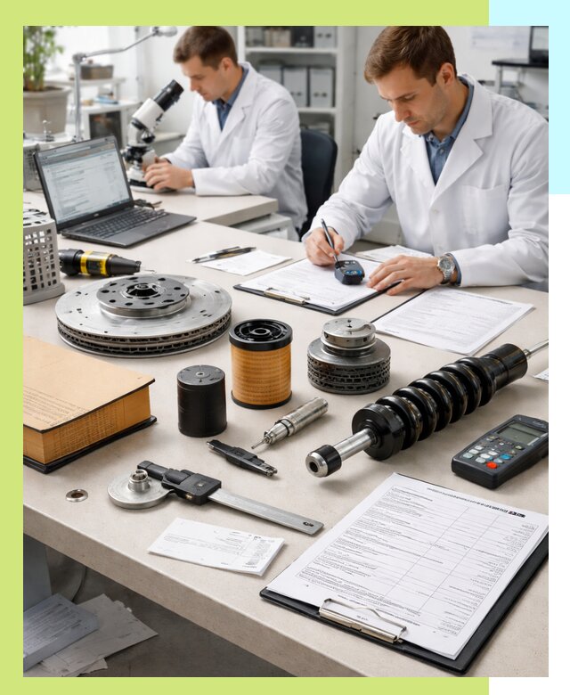 Сертификация автозапчастей и комплектующих в Новом Уренгое по ГОСТ