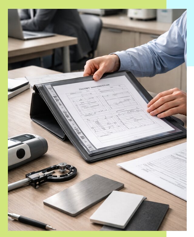 Оформление паспорта материала для продукции в Новом Уренгое