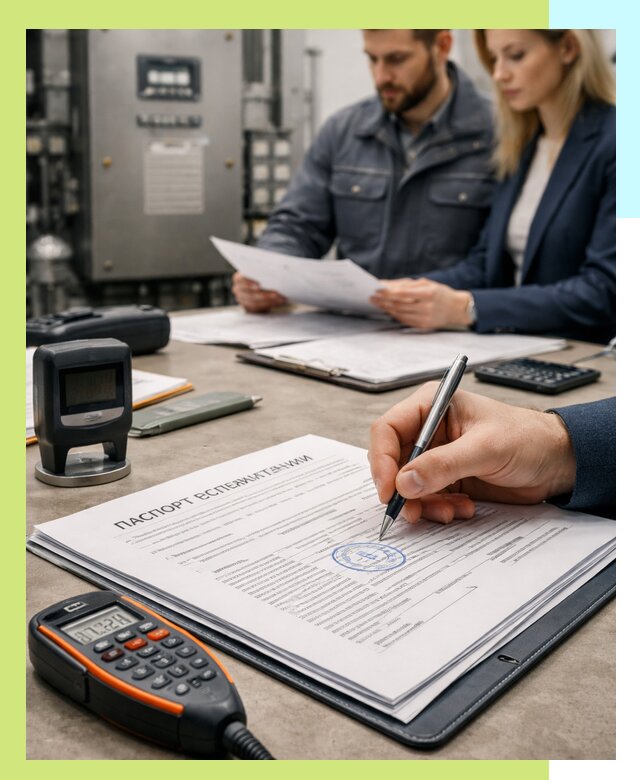 Оформление паспорта эксплуатации оборудования в Новом Уренгое