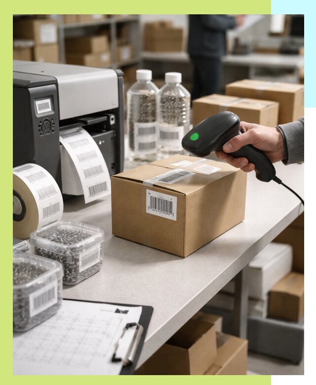 Штрихкодирование продукции и маркировка для продажи в Новом Уренгое