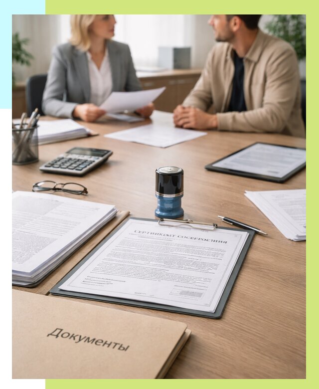 Сертификат соответствия на продукцию в Новом Уренгое от 15597 р.|Алешин-Нвг