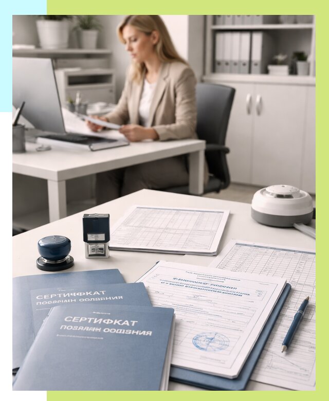 Сертификаты пожарной безопасности в Новом Уренгое от 15597 р. | Алешин-Нвг