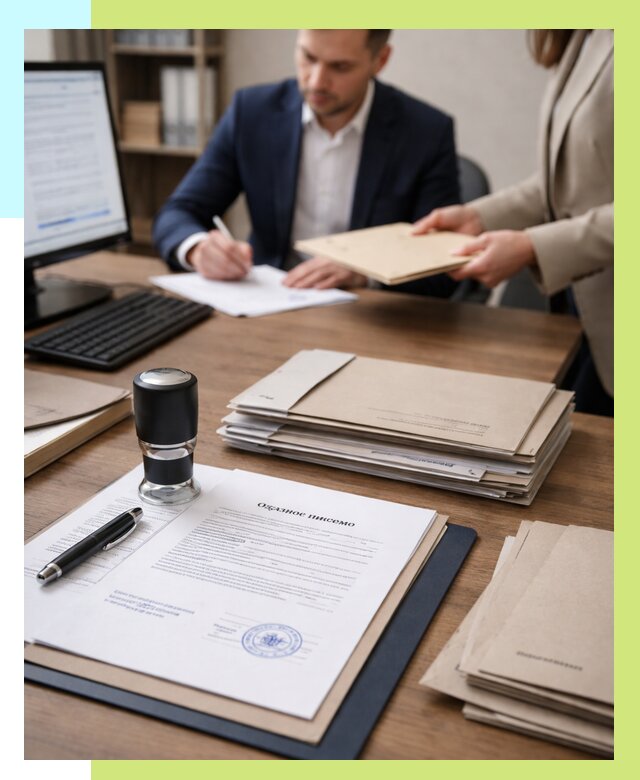 Отказное письмо для таможни в Новом Уренгое от 3119 р, Алешин-Нвг