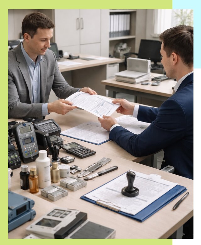 Оформление и получение заключения РЧЦ для оборудования в Новом Уренгое