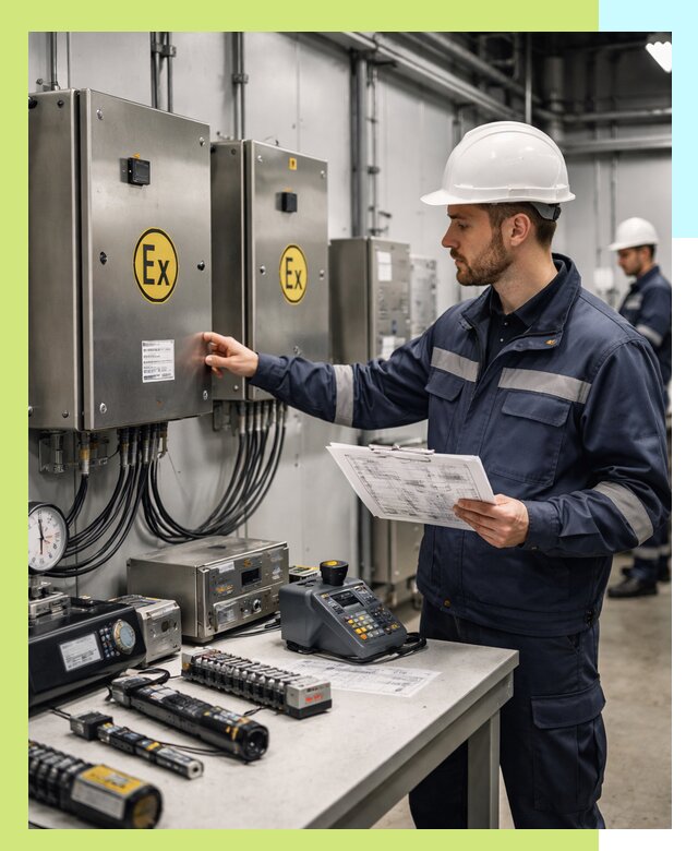 Сертификат взрывозащиты промышленного оборудования в Новом Уренгое