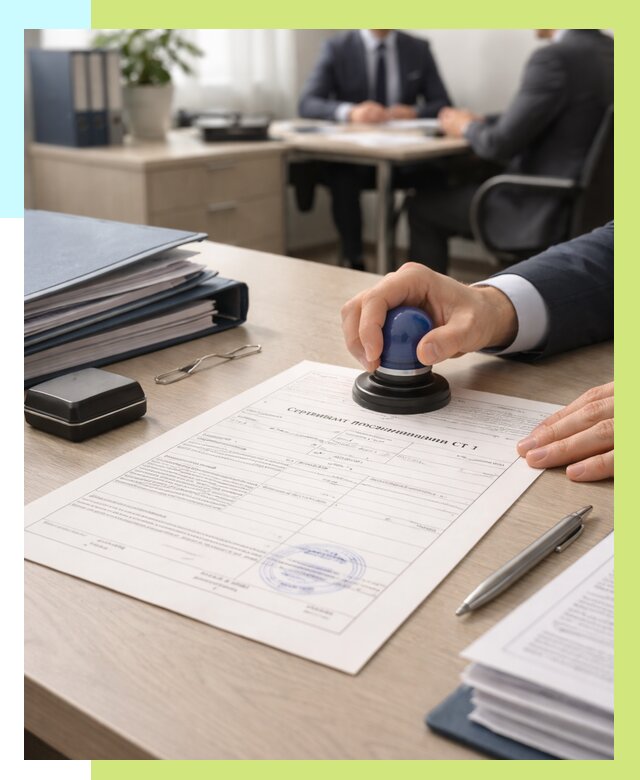 Сертификат происхождения СТ 1 в Новом Уренгое от 4679 р. | Алешин-Нвг