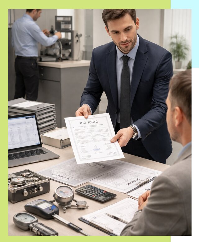 Выдача сертификата ISO 10012 по требованиям метрологии в Новом Уренгое