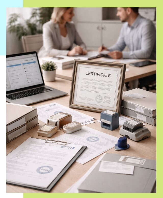 Сертификация компании в Новом Уренгое от 46791 р. | Алешин-Нвг — заказ